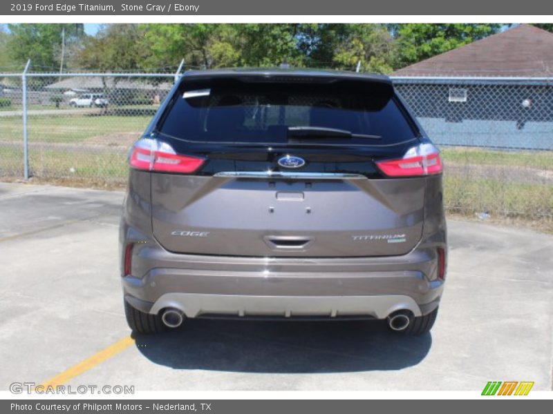 Stone Gray / Ebony 2019 Ford Edge Titanium