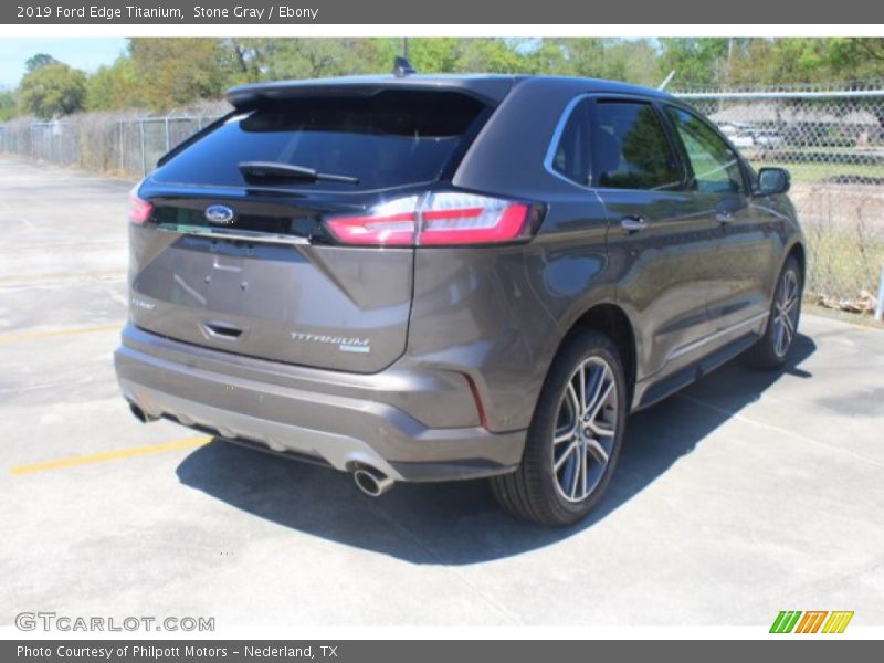 Stone Gray / Ebony 2019 Ford Edge Titanium