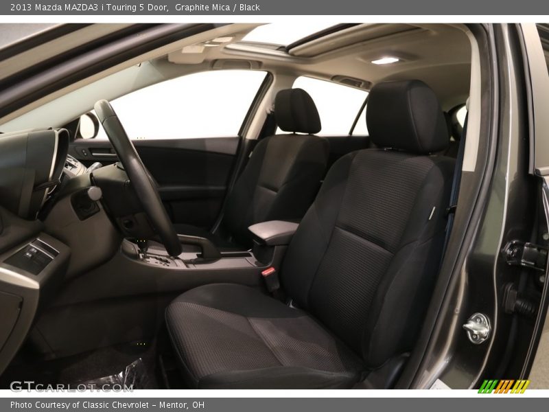 Graphite Mica / Black 2013 Mazda MAZDA3 i Touring 5 Door