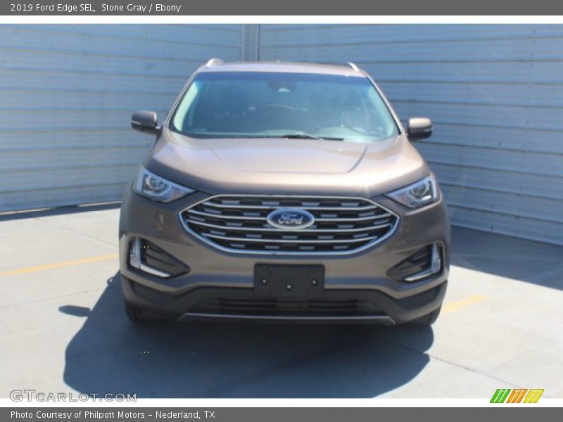 Stone Gray / Ebony 2019 Ford Edge SEL