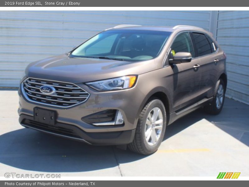 Stone Gray / Ebony 2019 Ford Edge SEL