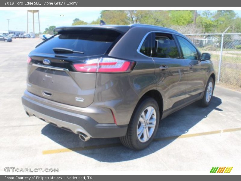 Stone Gray / Ebony 2019 Ford Edge SEL