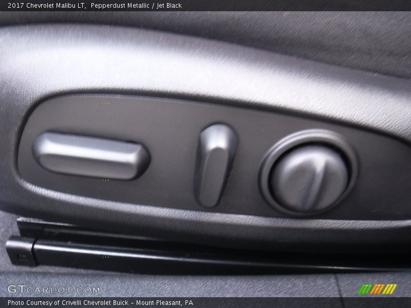 Pepperdust Metallic / Jet Black 2017 Chevrolet Malibu LT