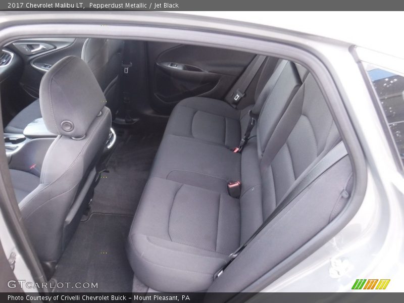 Pepperdust Metallic / Jet Black 2017 Chevrolet Malibu LT