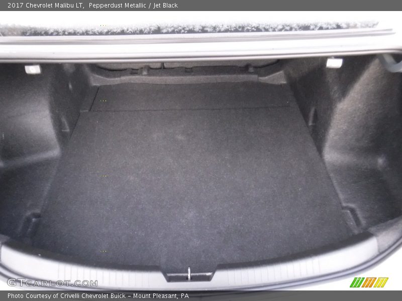 Pepperdust Metallic / Jet Black 2017 Chevrolet Malibu LT