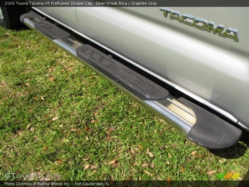 Silver Streak Mica / Graphite Gray 2009 Toyota Tacoma V6 PreRunner Double Cab