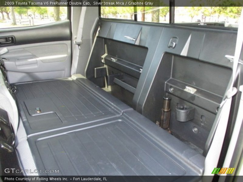 Silver Streak Mica / Graphite Gray 2009 Toyota Tacoma V6 PreRunner Double Cab