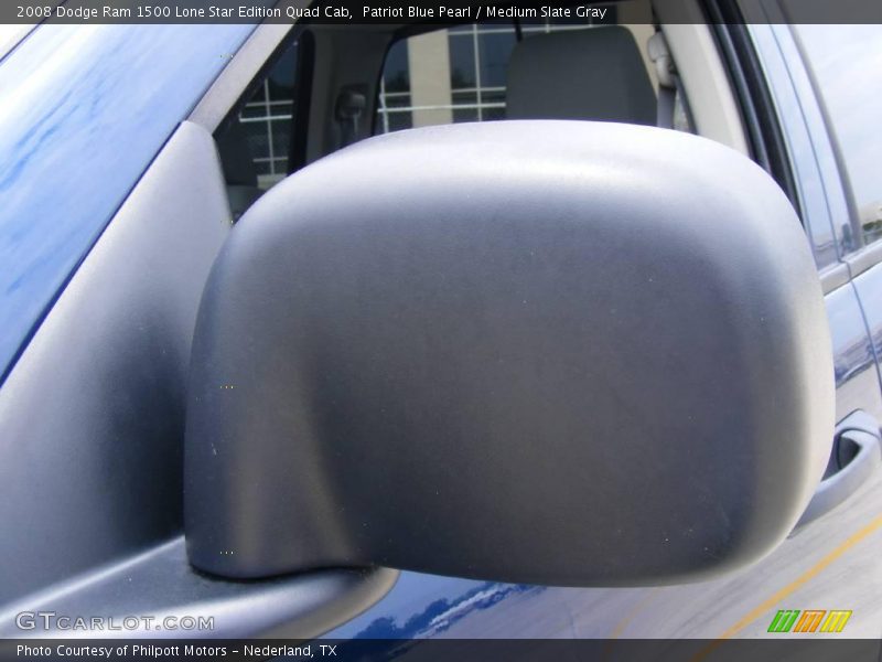 Patriot Blue Pearl / Medium Slate Gray 2008 Dodge Ram 1500 Lone Star Edition Quad Cab