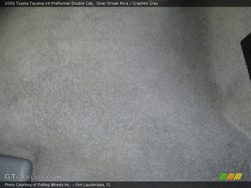 Silver Streak Mica / Graphite Gray 2009 Toyota Tacoma V6 PreRunner Double Cab
