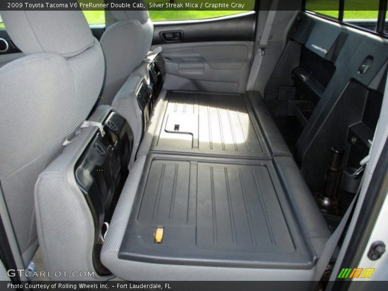 Silver Streak Mica / Graphite Gray 2009 Toyota Tacoma V6 PreRunner Double Cab