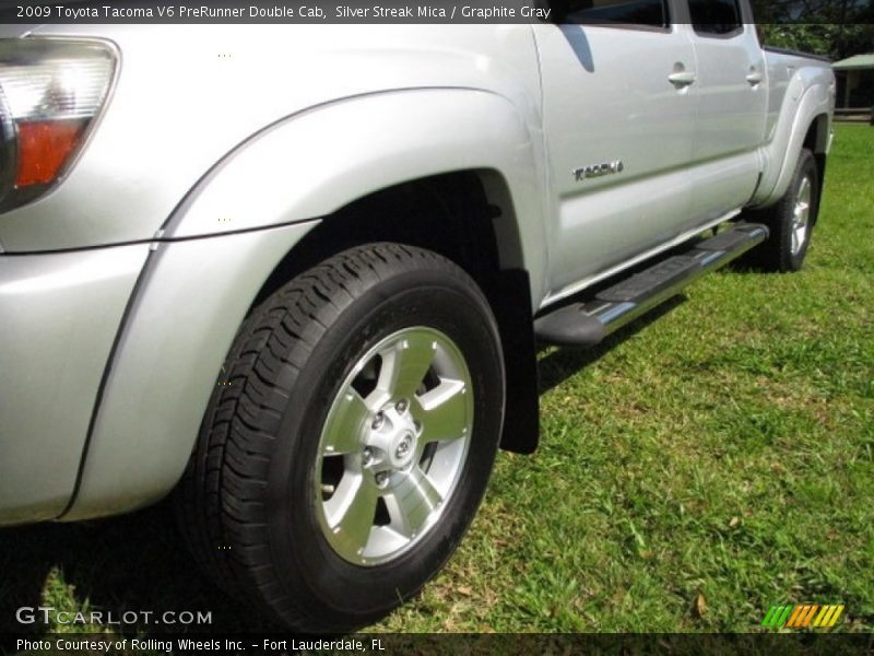 Silver Streak Mica / Graphite Gray 2009 Toyota Tacoma V6 PreRunner Double Cab