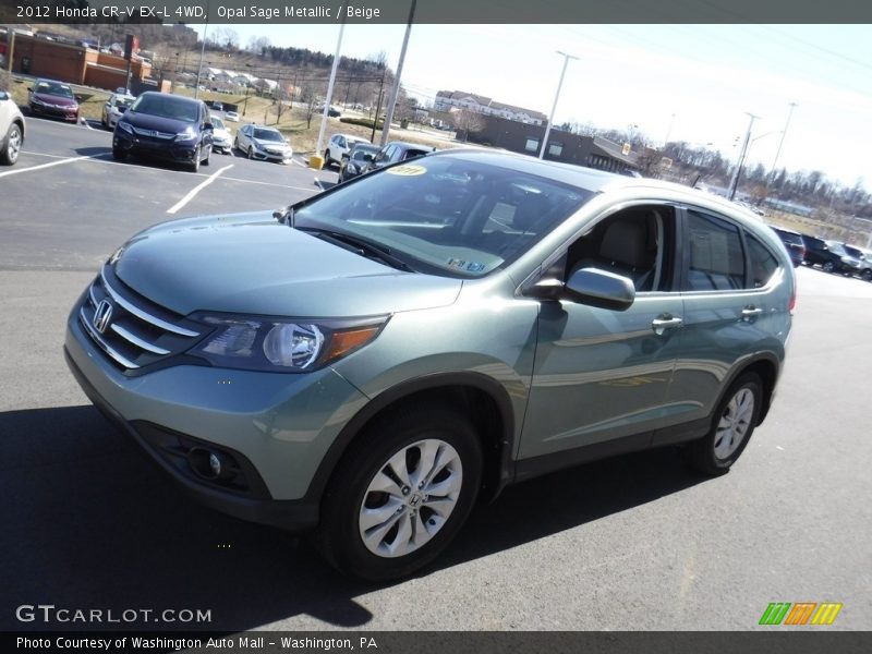 Opal Sage Metallic / Beige 2012 Honda CR-V EX-L 4WD