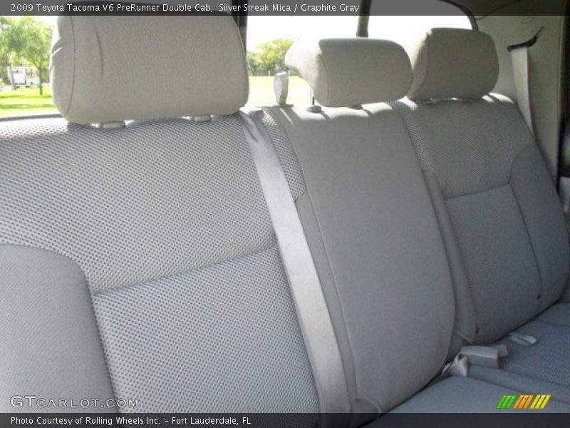 Silver Streak Mica / Graphite Gray 2009 Toyota Tacoma V6 PreRunner Double Cab