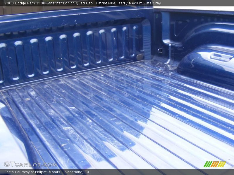 Patriot Blue Pearl / Medium Slate Gray 2008 Dodge Ram 1500 Lone Star Edition Quad Cab