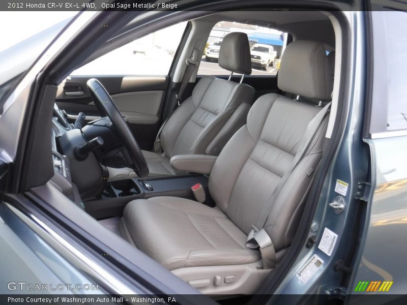 Opal Sage Metallic / Beige 2012 Honda CR-V EX-L 4WD