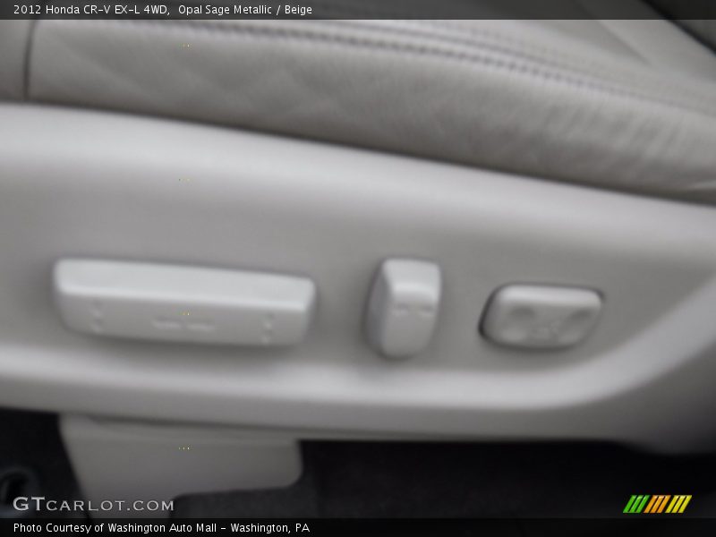 Opal Sage Metallic / Beige 2012 Honda CR-V EX-L 4WD