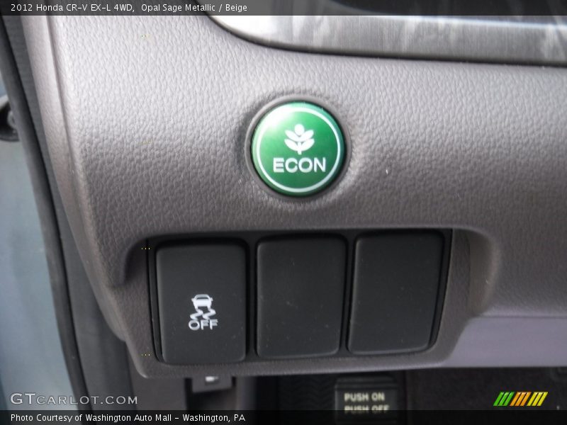 Opal Sage Metallic / Beige 2012 Honda CR-V EX-L 4WD