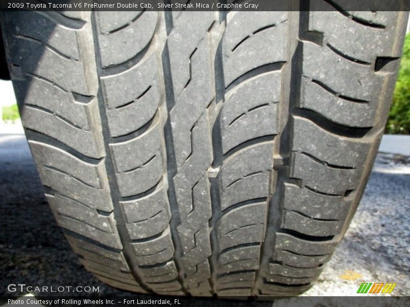 Silver Streak Mica / Graphite Gray 2009 Toyota Tacoma V6 PreRunner Double Cab