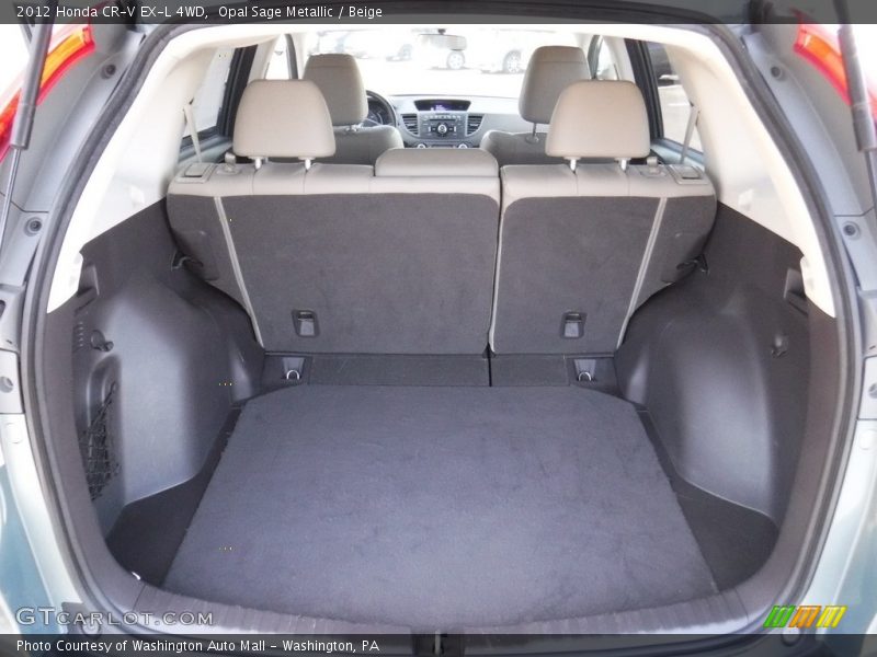 Opal Sage Metallic / Beige 2012 Honda CR-V EX-L 4WD