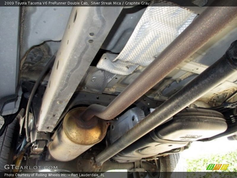 Silver Streak Mica / Graphite Gray 2009 Toyota Tacoma V6 PreRunner Double Cab