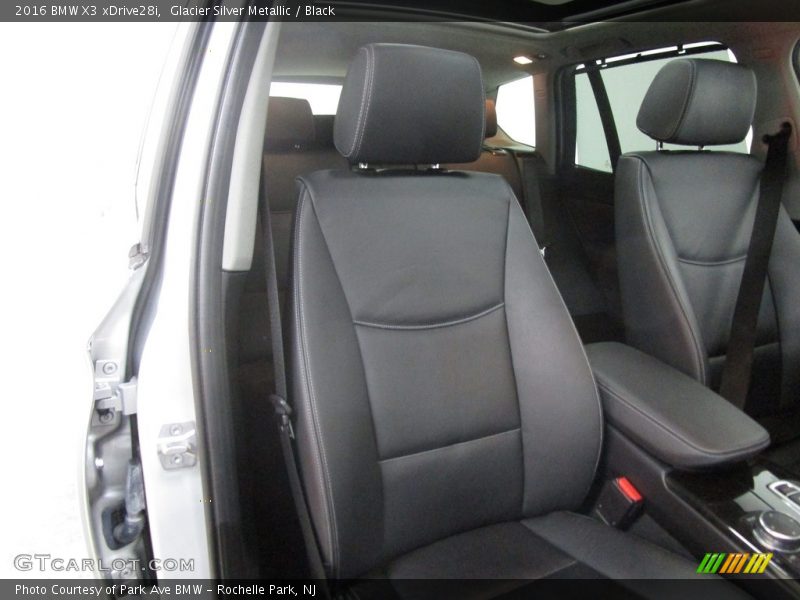 Glacier Silver Metallic / Black 2016 BMW X3 xDrive28i