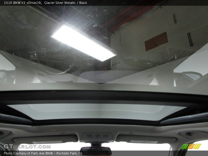Glacier Silver Metallic / Black 2016 BMW X3 xDrive28i