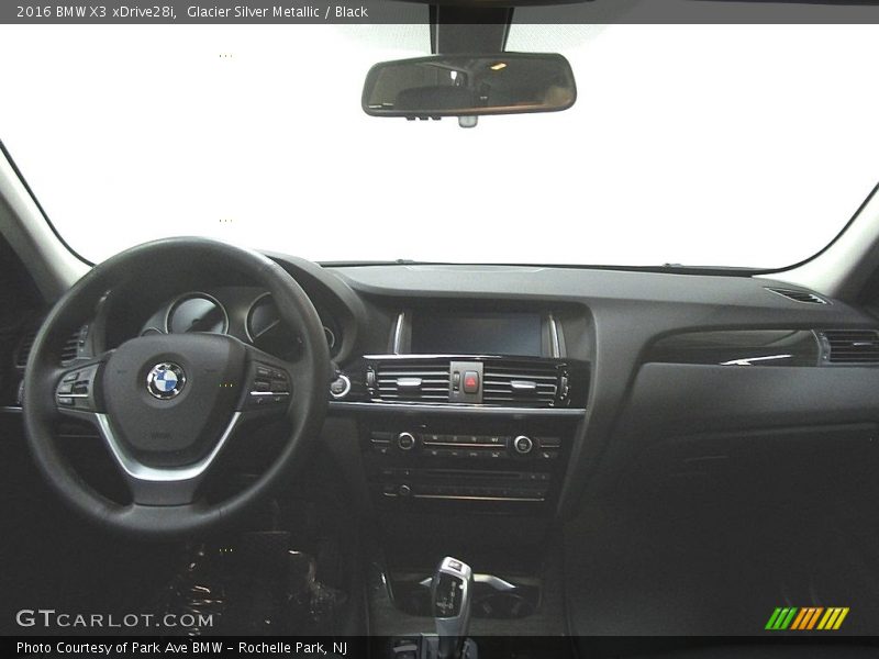 Glacier Silver Metallic / Black 2016 BMW X3 xDrive28i
