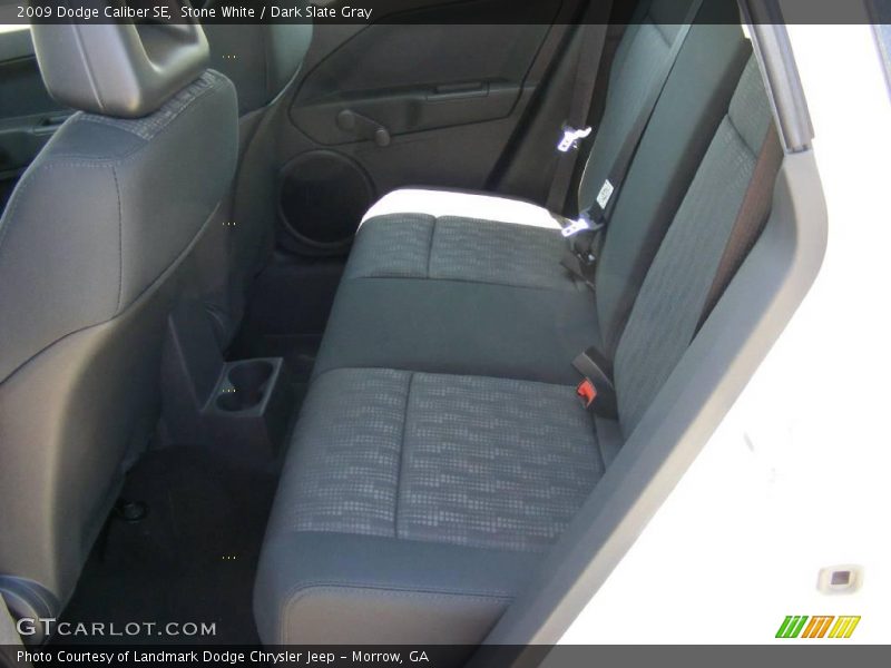 Stone White / Dark Slate Gray 2009 Dodge Caliber SE