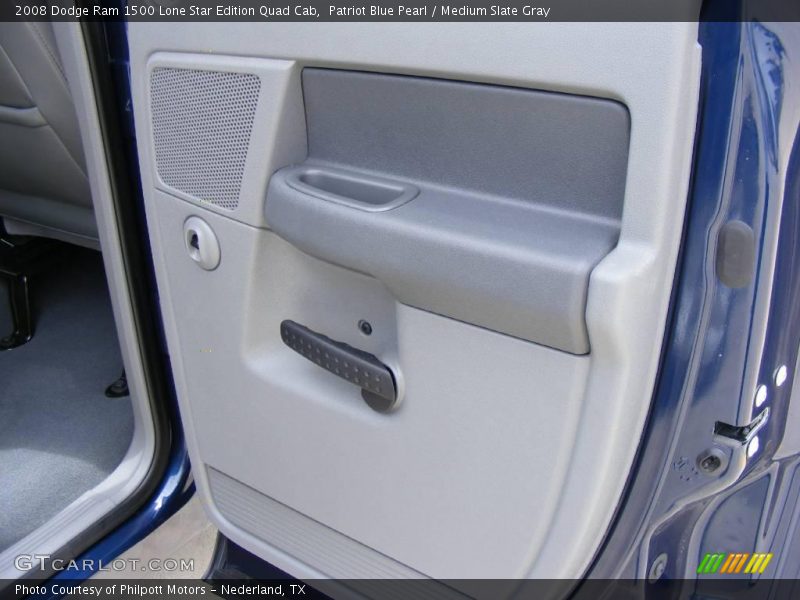 Patriot Blue Pearl / Medium Slate Gray 2008 Dodge Ram 1500 Lone Star Edition Quad Cab