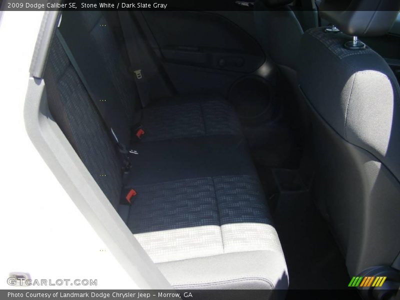 Stone White / Dark Slate Gray 2009 Dodge Caliber SE