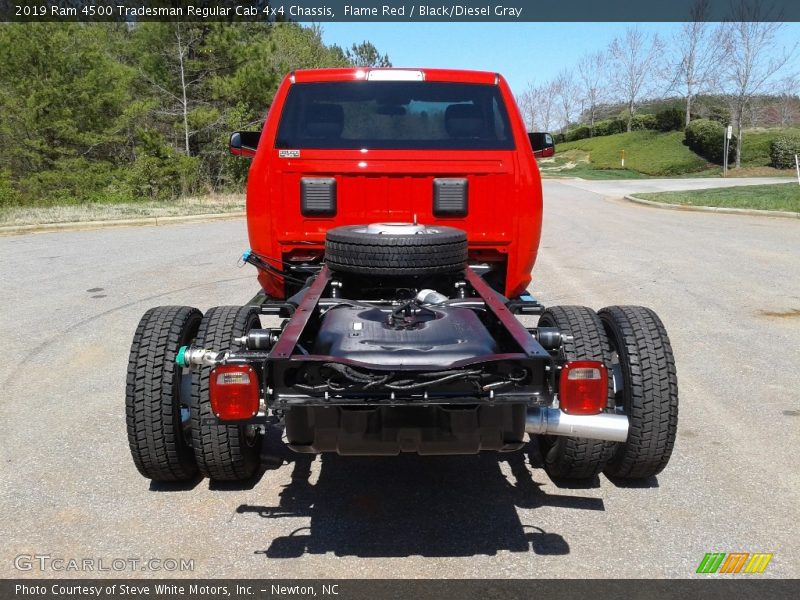 Flame Red / Black/Diesel Gray 2019 Ram 4500 Tradesman Regular Cab 4x4 Chassis