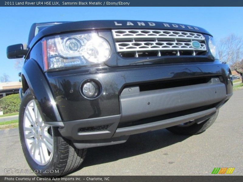Santorini Black Metallic / Ebony/Ebony 2011 Land Rover LR4 HSE LUX