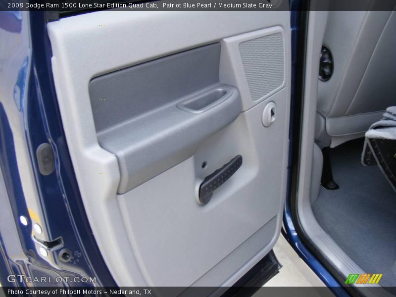 Patriot Blue Pearl / Medium Slate Gray 2008 Dodge Ram 1500 Lone Star Edition Quad Cab