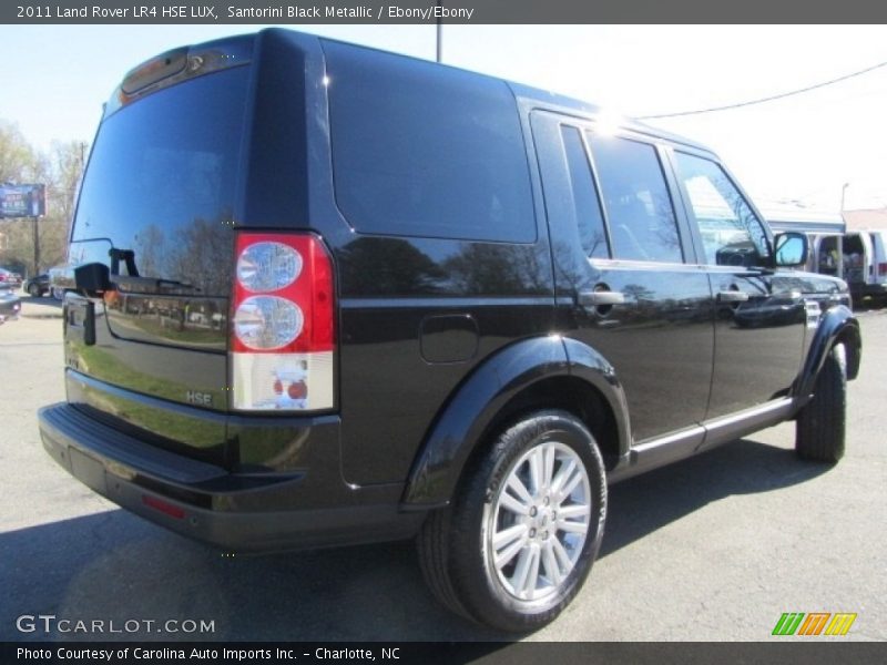 Santorini Black Metallic / Ebony/Ebony 2011 Land Rover LR4 HSE LUX