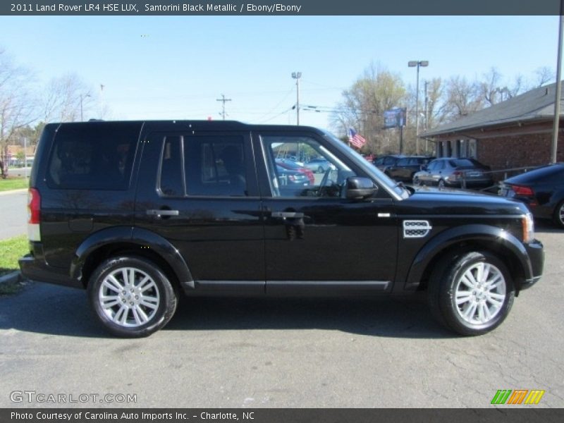 Santorini Black Metallic / Ebony/Ebony 2011 Land Rover LR4 HSE LUX