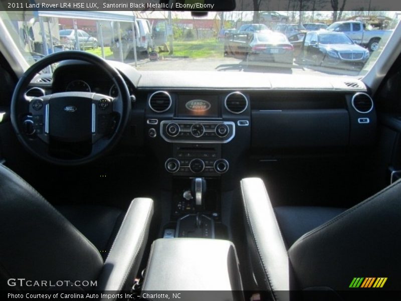 Santorini Black Metallic / Ebony/Ebony 2011 Land Rover LR4 HSE LUX