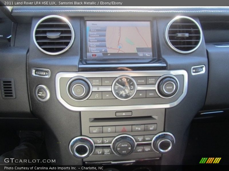 Santorini Black Metallic / Ebony/Ebony 2011 Land Rover LR4 HSE LUX
