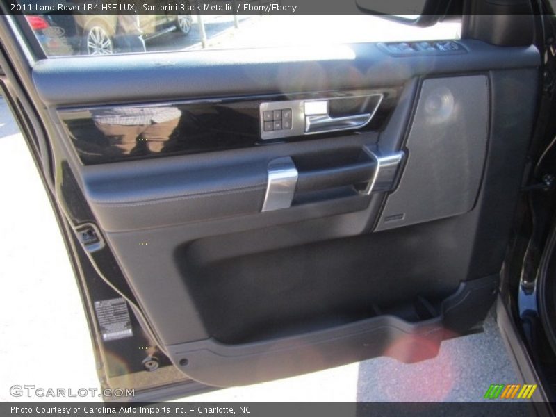 Santorini Black Metallic / Ebony/Ebony 2011 Land Rover LR4 HSE LUX