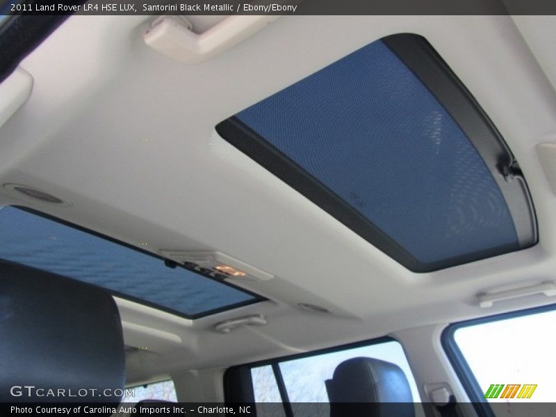 Santorini Black Metallic / Ebony/Ebony 2011 Land Rover LR4 HSE LUX
