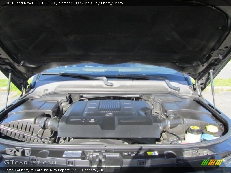 Santorini Black Metallic / Ebony/Ebony 2011 Land Rover LR4 HSE LUX