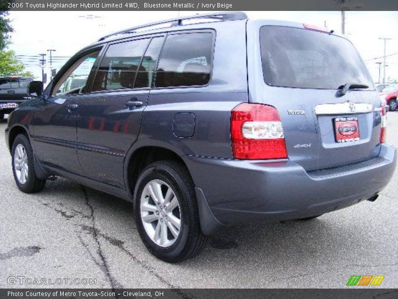 Bluestone Metallic / Ivory Beige 2006 Toyota Highlander Hybrid Limited 4WD