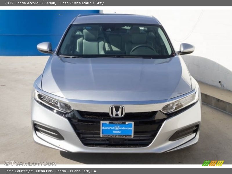 Lunar Silver Metallic / Gray 2019 Honda Accord LX Sedan