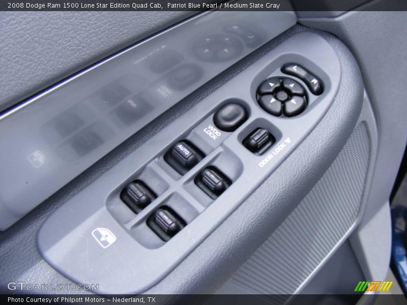 Patriot Blue Pearl / Medium Slate Gray 2008 Dodge Ram 1500 Lone Star Edition Quad Cab