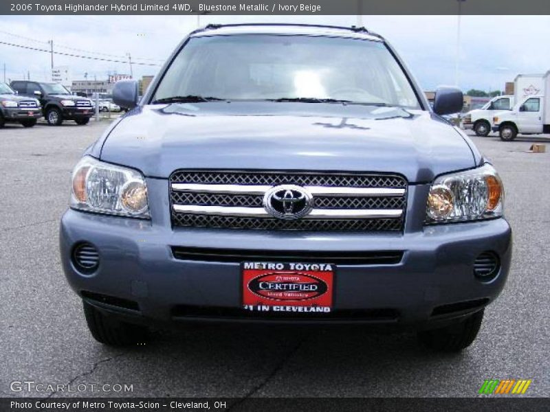 Bluestone Metallic / Ivory Beige 2006 Toyota Highlander Hybrid Limited 4WD