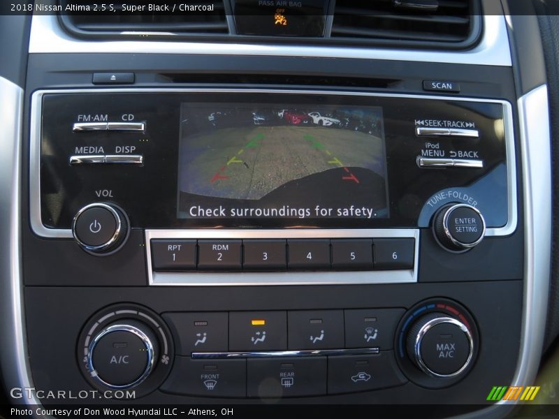 Super Black / Charcoal 2018 Nissan Altima 2.5 S