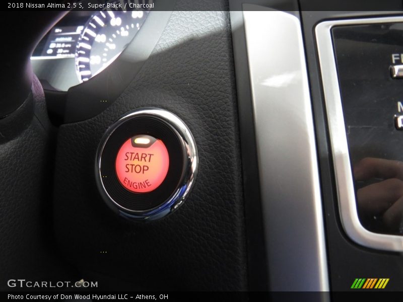Super Black / Charcoal 2018 Nissan Altima 2.5 S