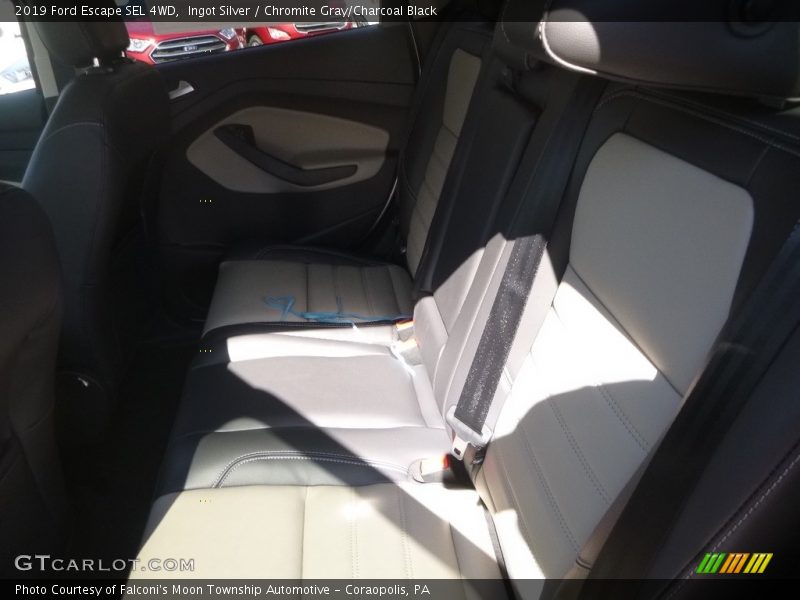 Ingot Silver / Chromite Gray/Charcoal Black 2019 Ford Escape SEL 4WD