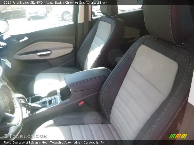 Agate Black / Chromite Gray/Charcoal Black 2019 Ford Escape SEL 4WD