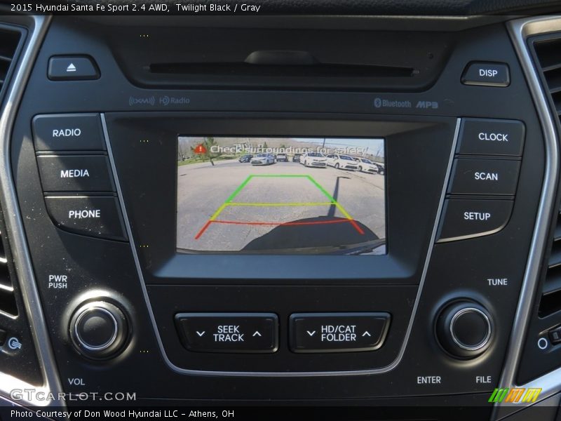 Twilight Black / Gray 2015 Hyundai Santa Fe Sport 2.4 AWD