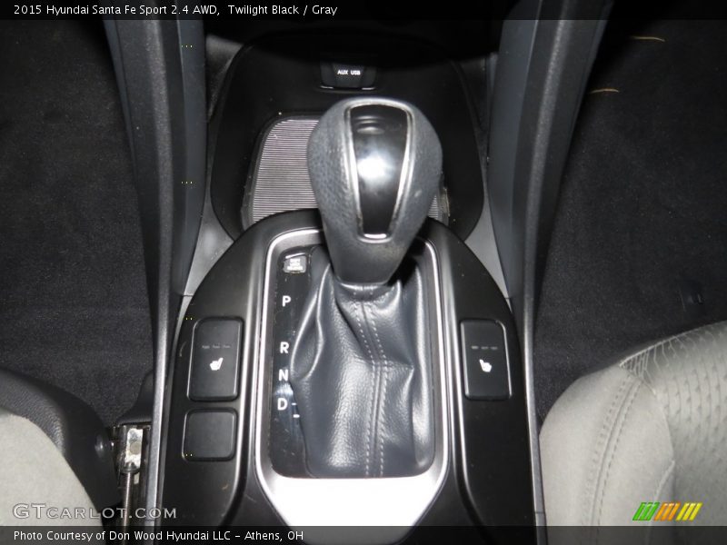 Twilight Black / Gray 2015 Hyundai Santa Fe Sport 2.4 AWD